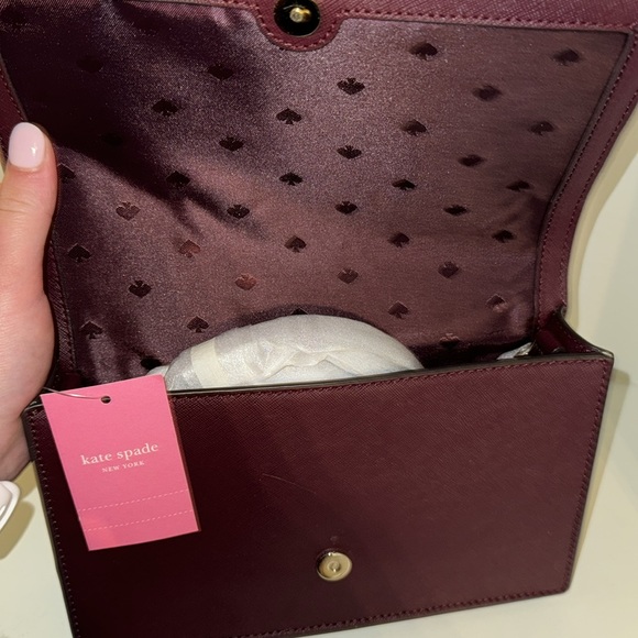 Kate spade New York clutch bag. Purple. - Picture 2 of 4